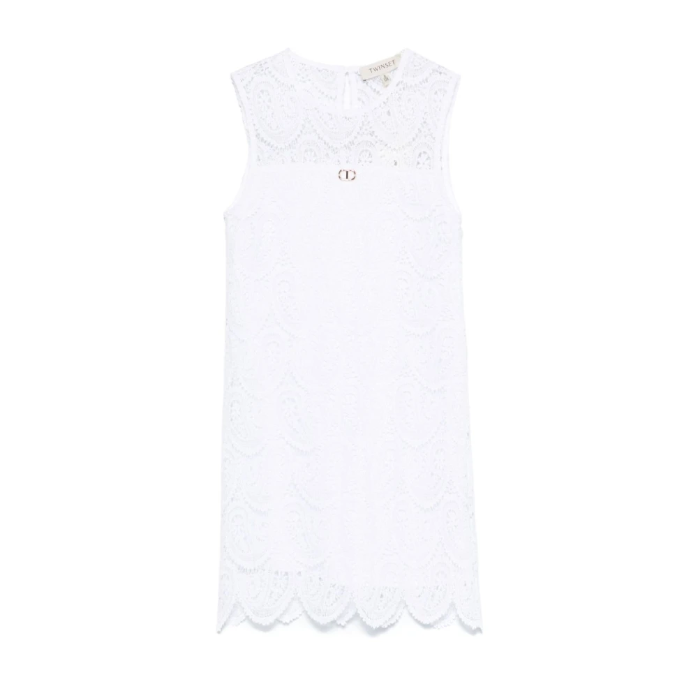 Twinset Girls White Dresses,, Elegant Dress For Size 12 Y