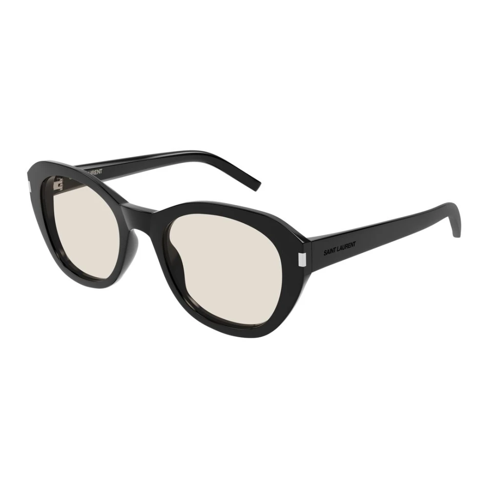 Saint Laurent Eco-bewuste zonnebrillen voor modebewuste mannen Black Heren