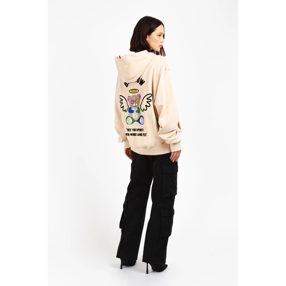 Barrow Felpa Free your spirit Beige Unisex