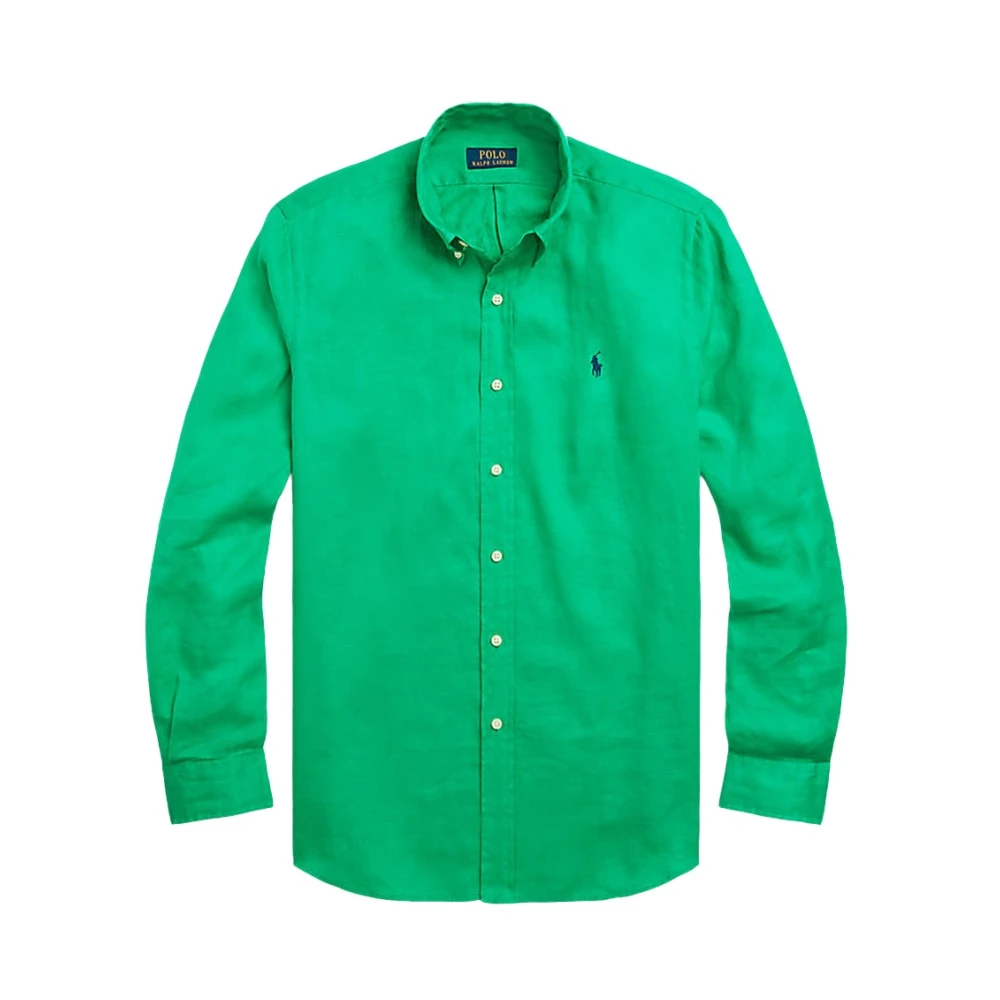 Polo Ralph Lauren Casual Overhemd Green Heren