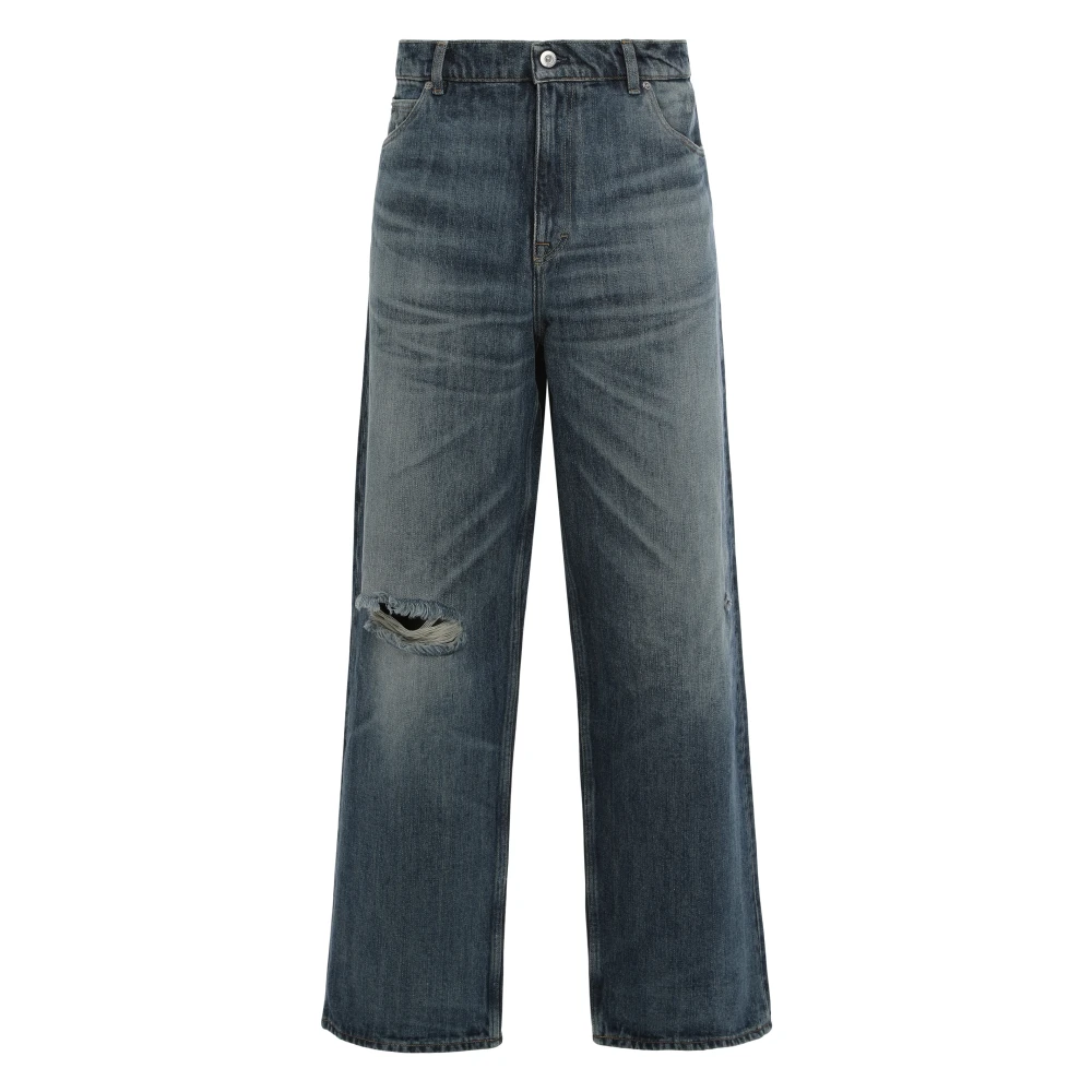 Our Legacy Men's Blue Straight Fit Jeans, W33, Vast Cut Straight Jeans