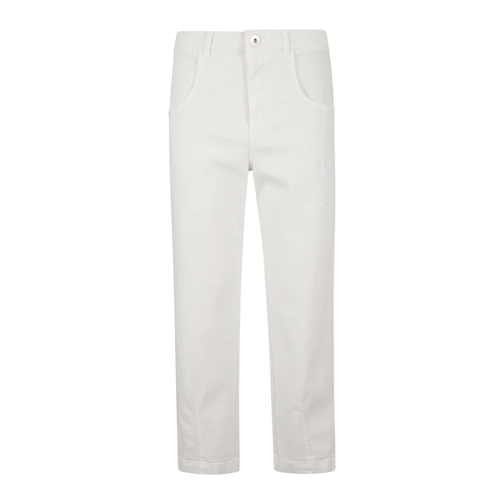 Eleventy Stretch katoenen denim broek Gray Dames