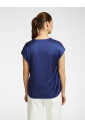 v-neck-satin-blouse-stretch-fabric