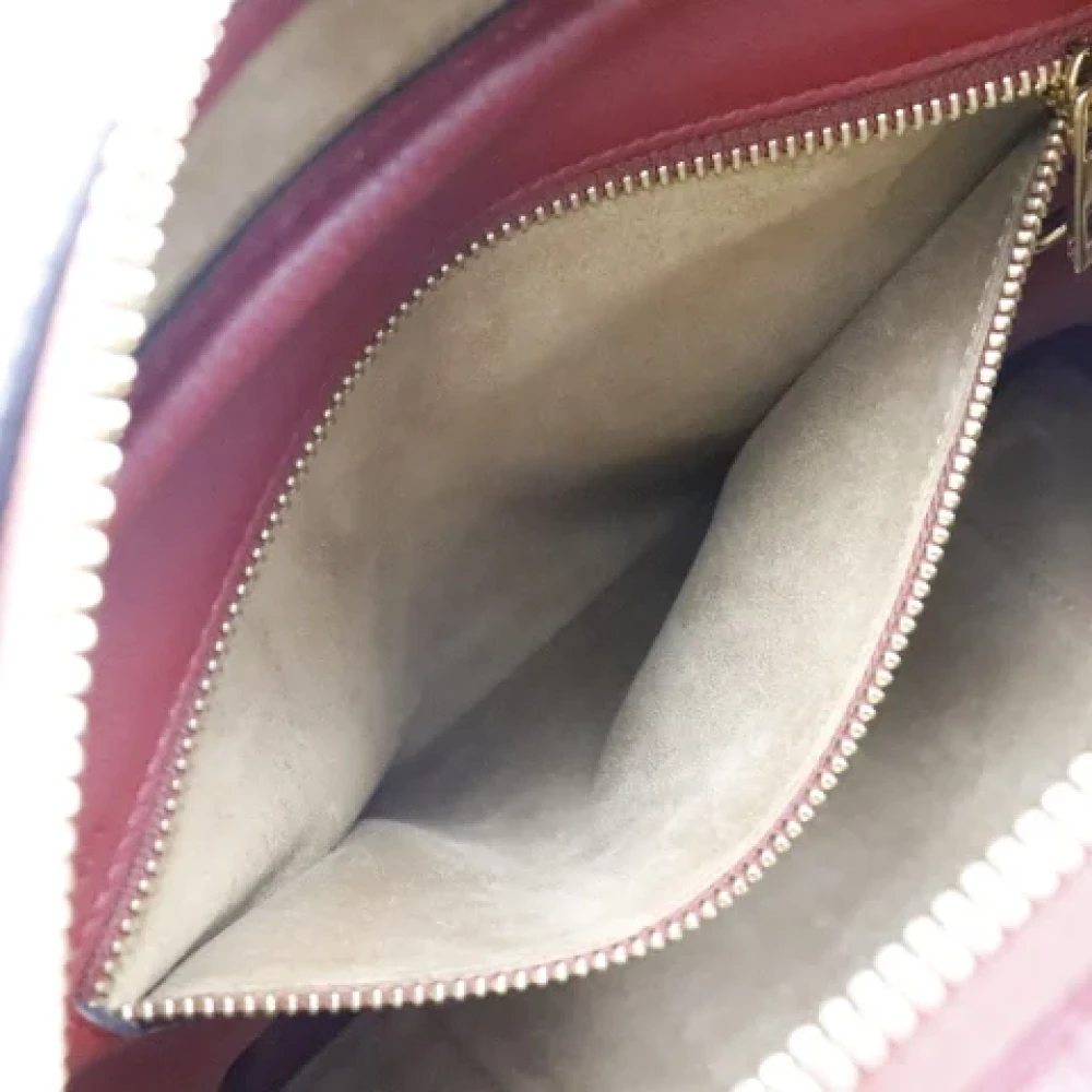 Loewe Pre-owned Leather handbags Red Dames