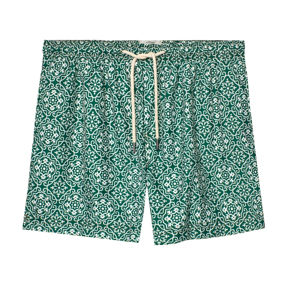 Peninsula Green Beachwear, Male, S, Printed Swimwear