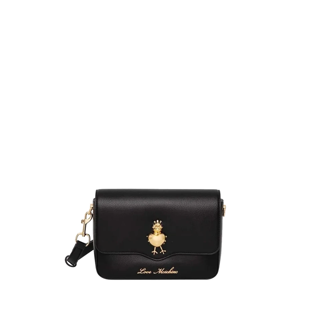 Love Moschino Zwarte Designer Tas Herfst Winter Collectie Black Dames