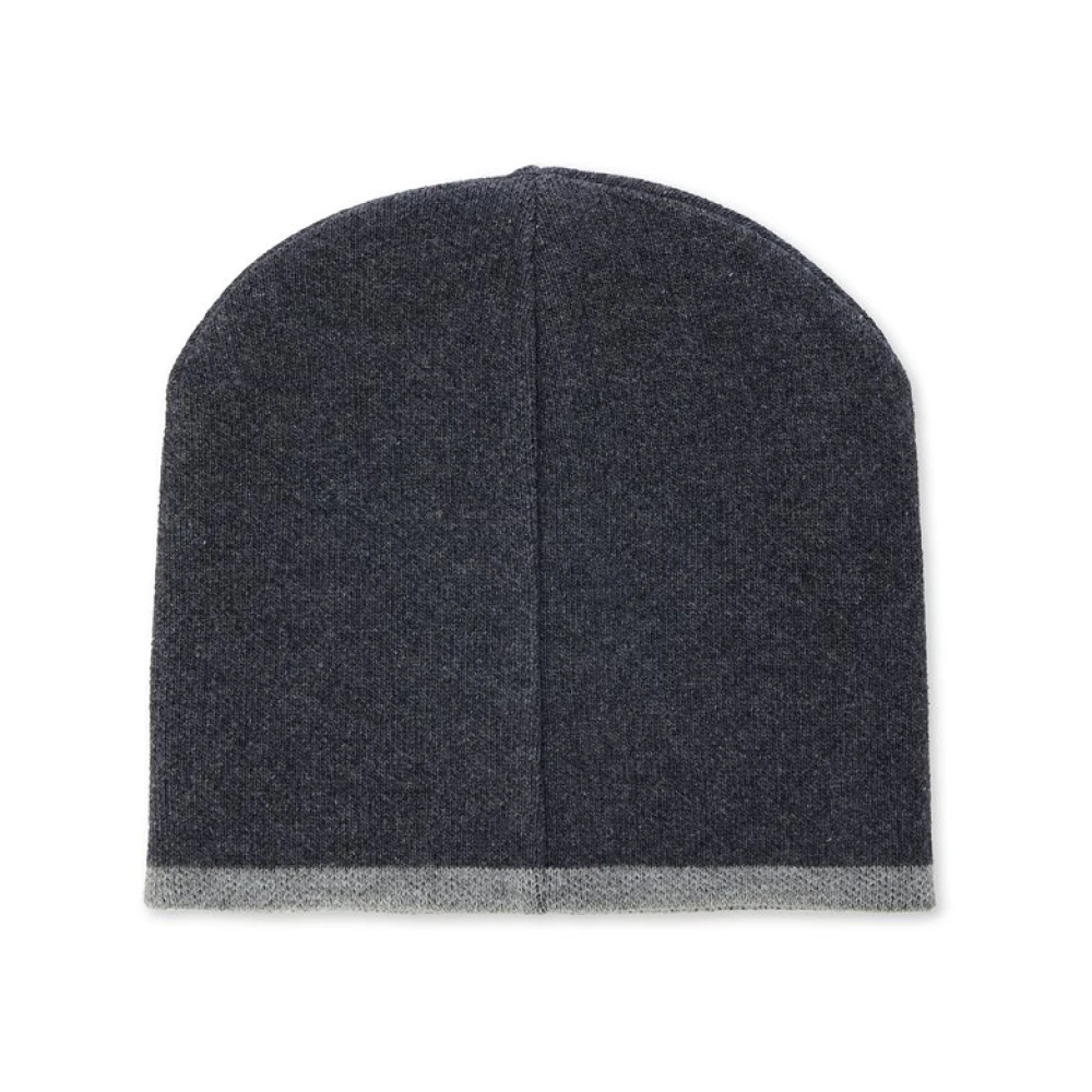Iceberg Gebreide muts met jacquard vakmanschap Gray Dames