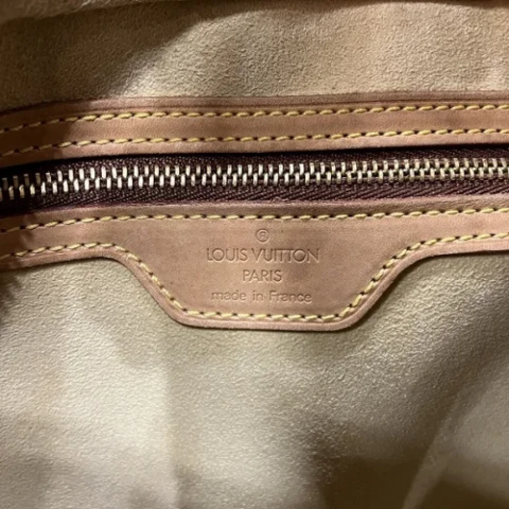 Louis Vuitton Vintage Pre-owned Canvas shoppers Brown Dames