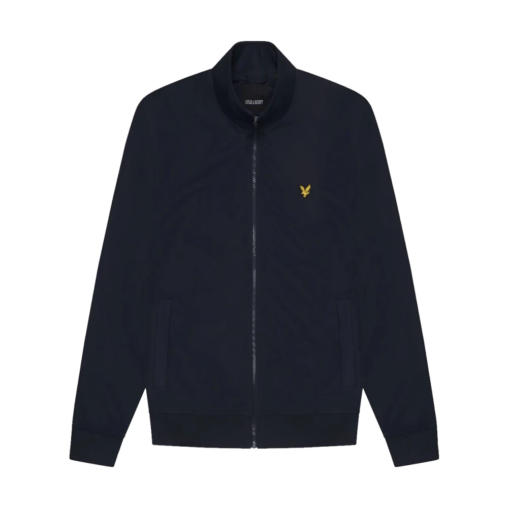 Lyle & Scott Jacka med meshrygg och ståkrage Blue, Herr