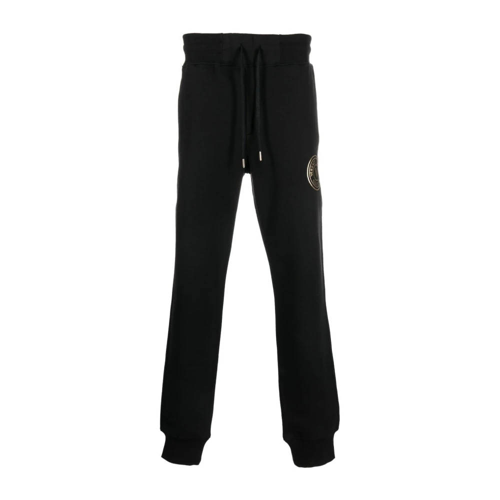 Versace Jeans Couture G89 Black Gold Sweatpants Black Heren