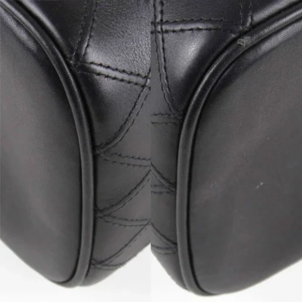 Chanel Vintage Pre-owned Leather chanel-bags Black Dames
