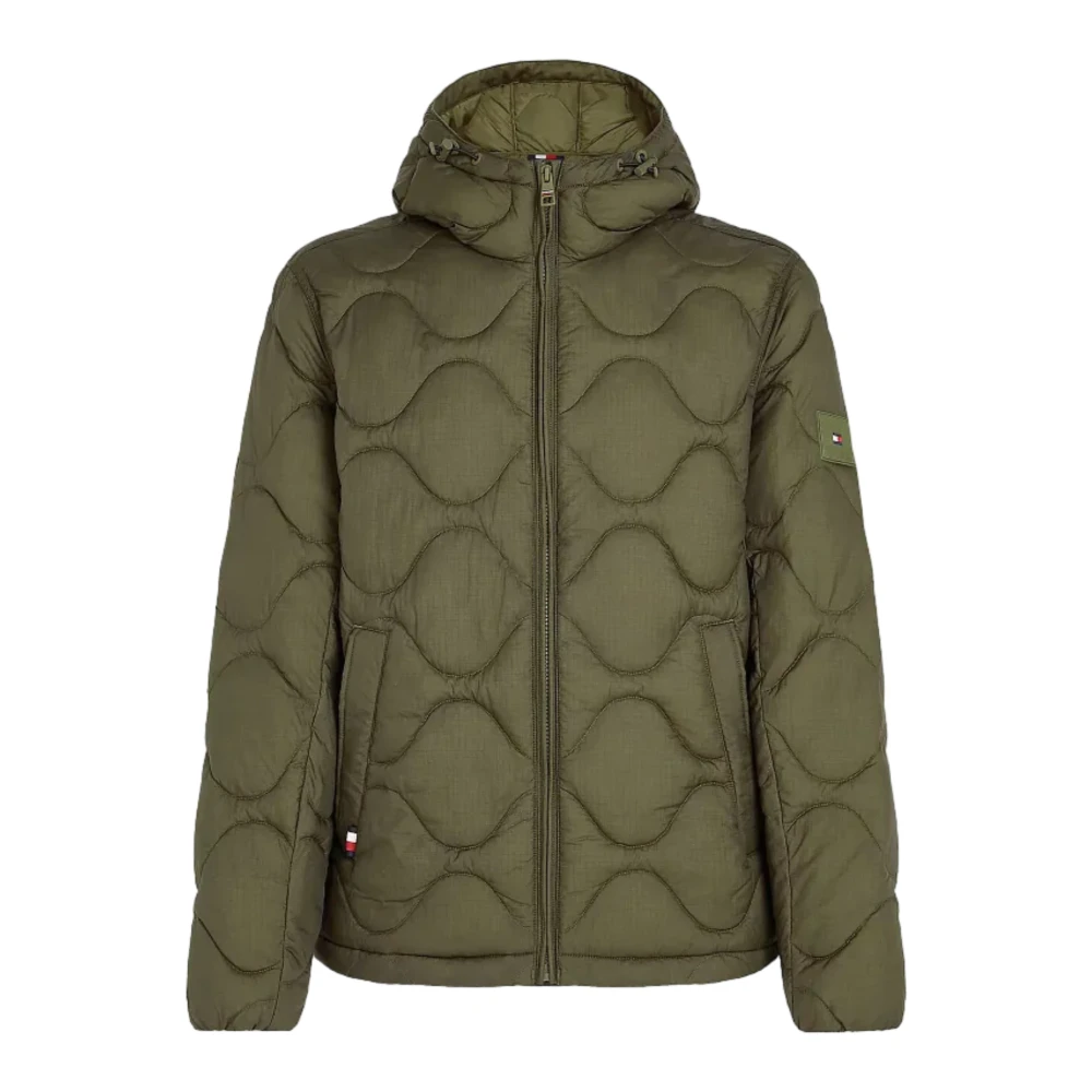 Tommy Hilfiger Stijlvolle Jas RBN Green Heren