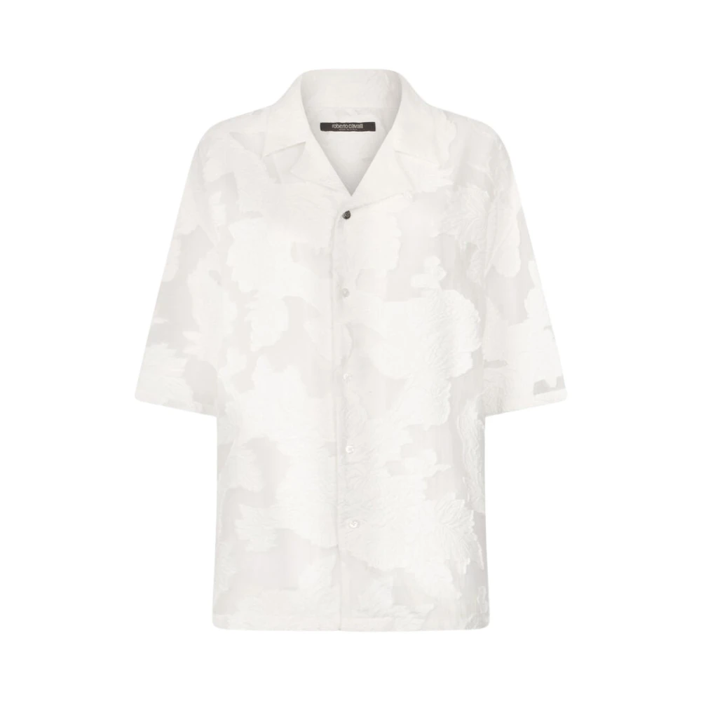 Shirts > Short Sleeve Shirts - - Roberto Cavalli - Modalova