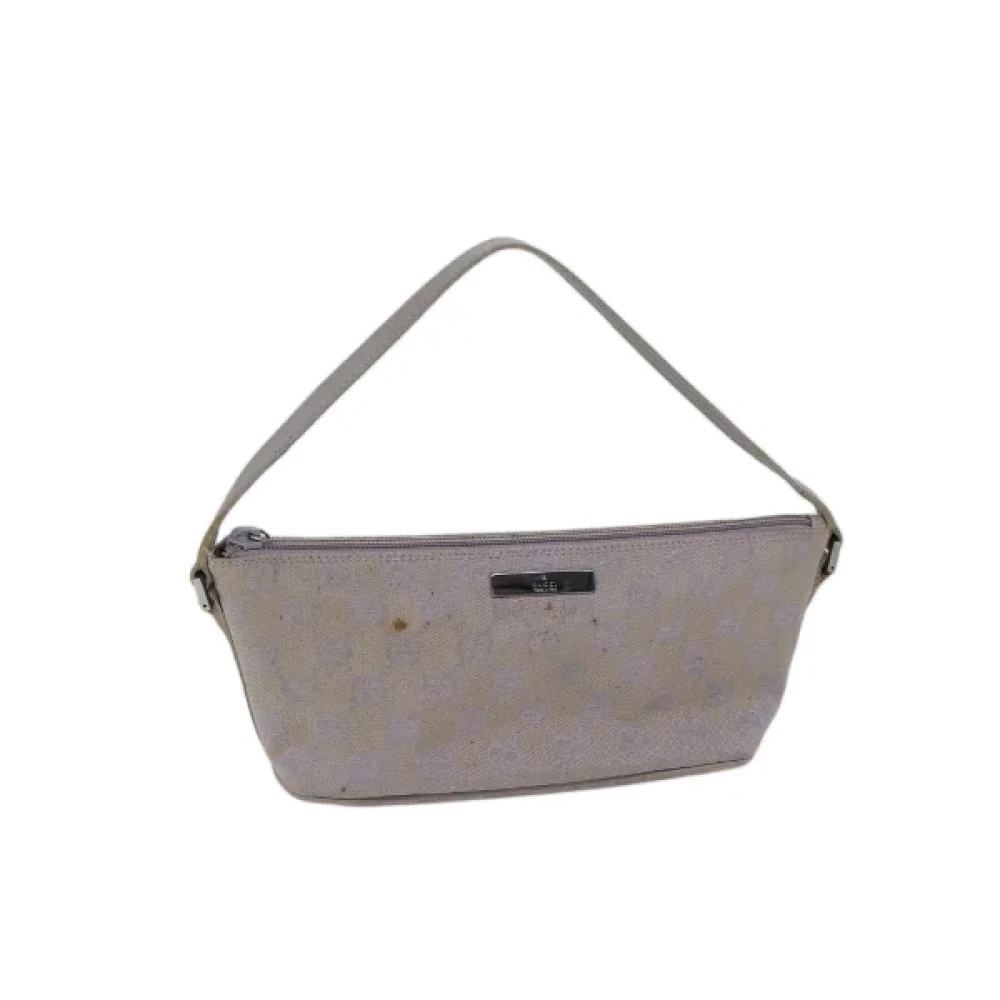 Gucci Vintage Pre-owned Canvas gucci-bags Purple Dames