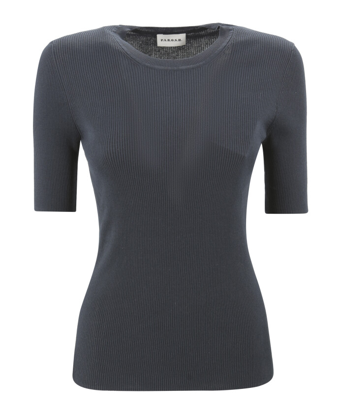 pull-bleu-en-melange-de-coton-cotele