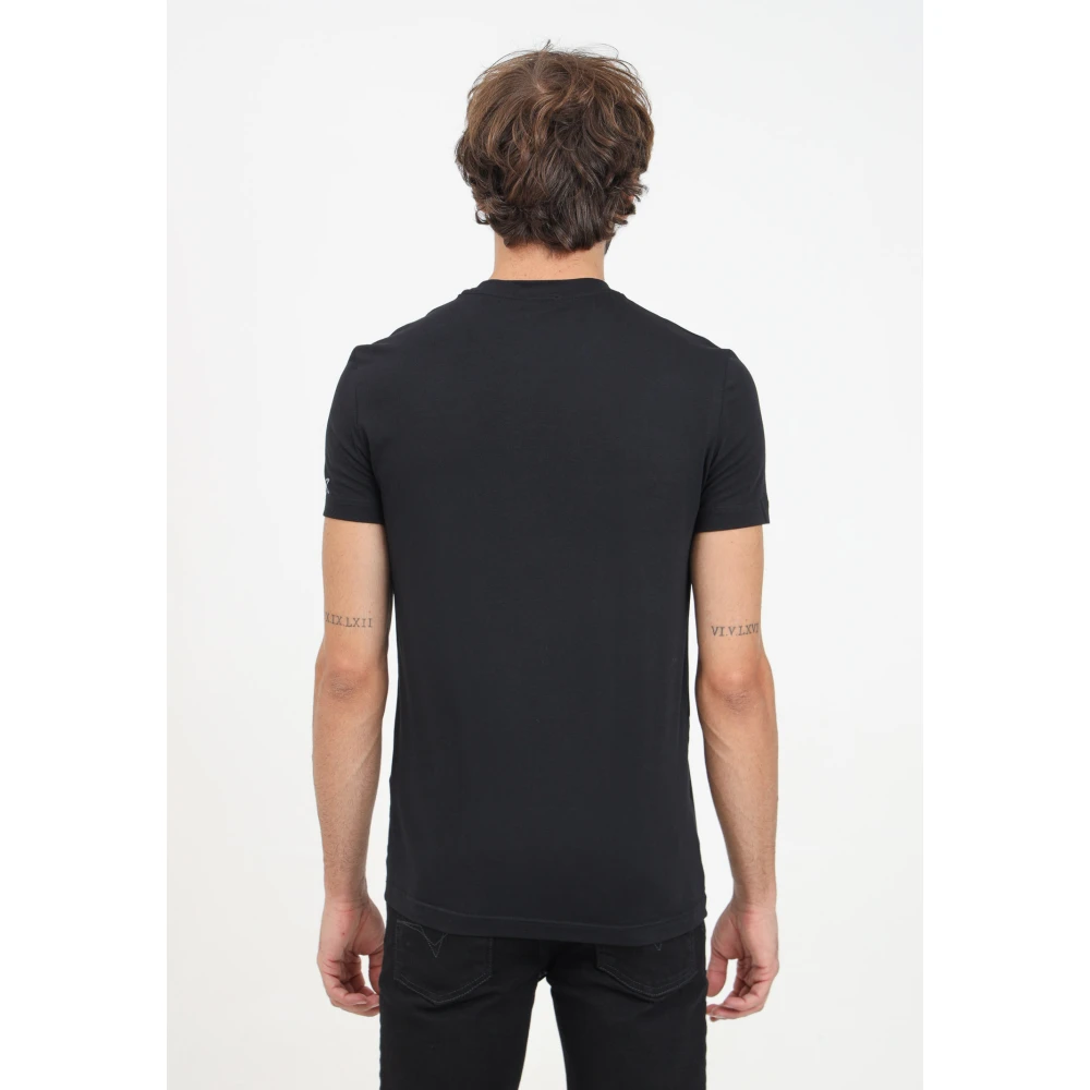 Dsquared2 Zwarte korte mouw T-shirt heren Casual Black Heren