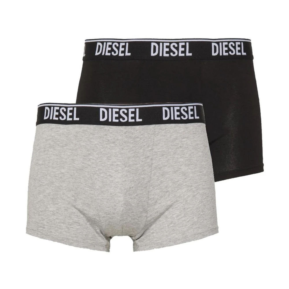 Diesel Katoenen Boxershorts 2-Pack Multicolor Heren