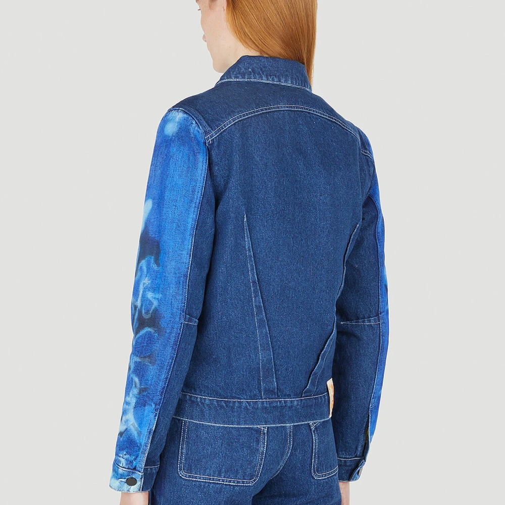 Paula Canovas del Vas Denim Jack Blue Dames