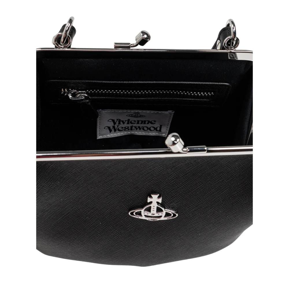 Vivienne Westwood Schoudertas Oma Frame Black Dames