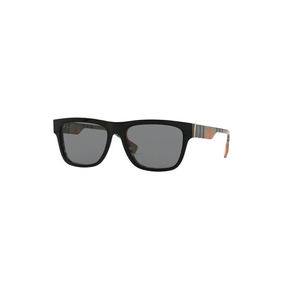 Burberry Man Sunglass BE4293 - Frame color: Top Black On Vintage Check, Lens color: Grey - Image 4