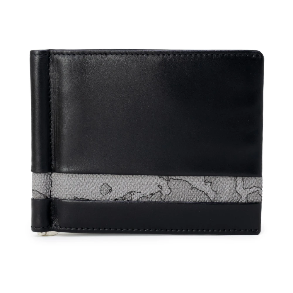 Alviero Martini 1a Classe Heren Portemonnee Herfst Winter Collectie Gray Heren