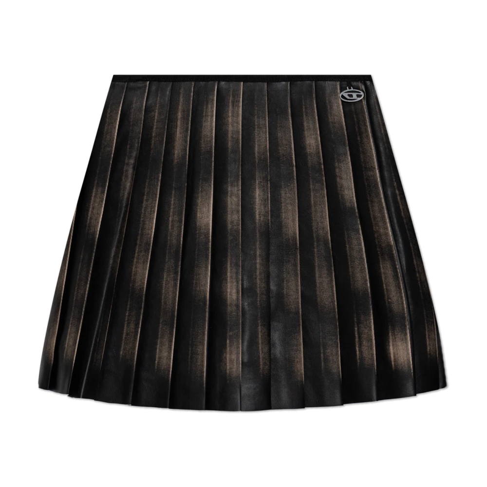 Diesel Women's Brown Short Skirts, S, O-Saka-Mini Skort