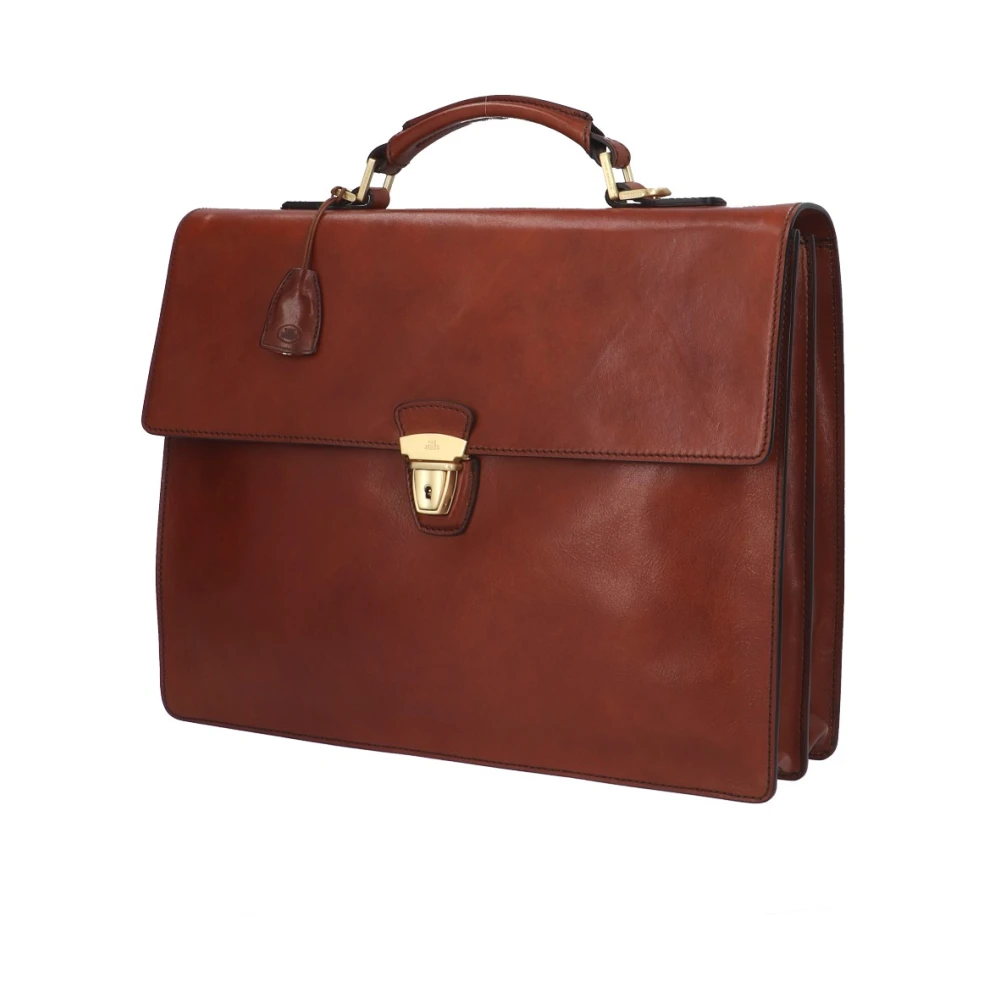 The Bridge Laptop Bags & Cases Brown Heren