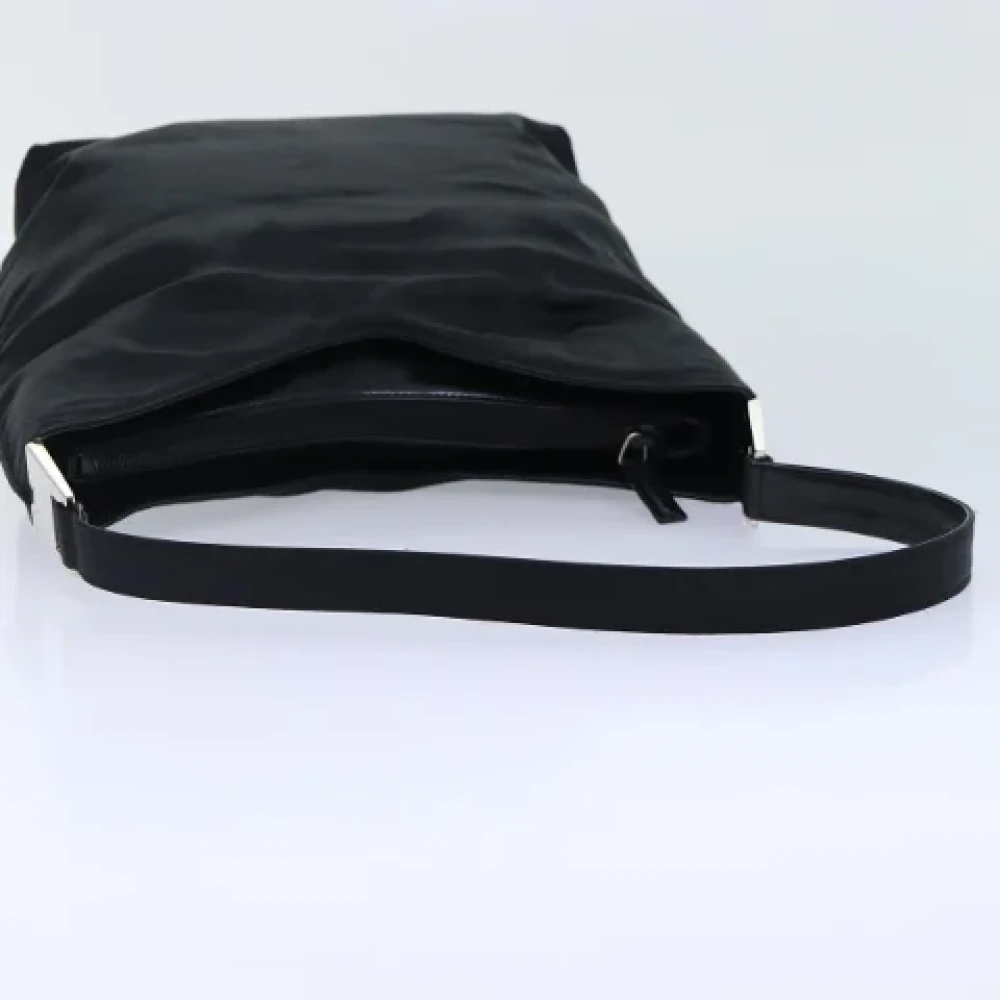 Prada Vintage Pre-owned Satin prada-bags Gray Dames