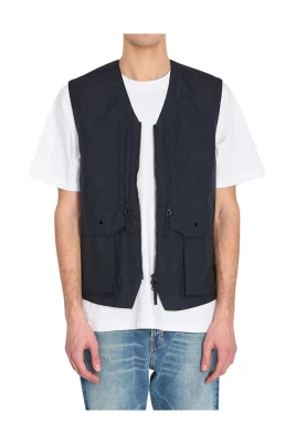 Metal Lamina Poly Ripstop Vest