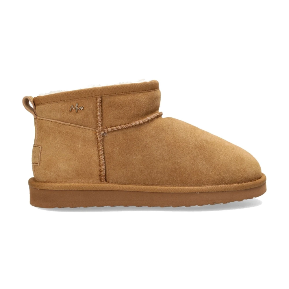 Mexx Brown Winter Boots, Female, 4 Uk, Ankle Boots For Women