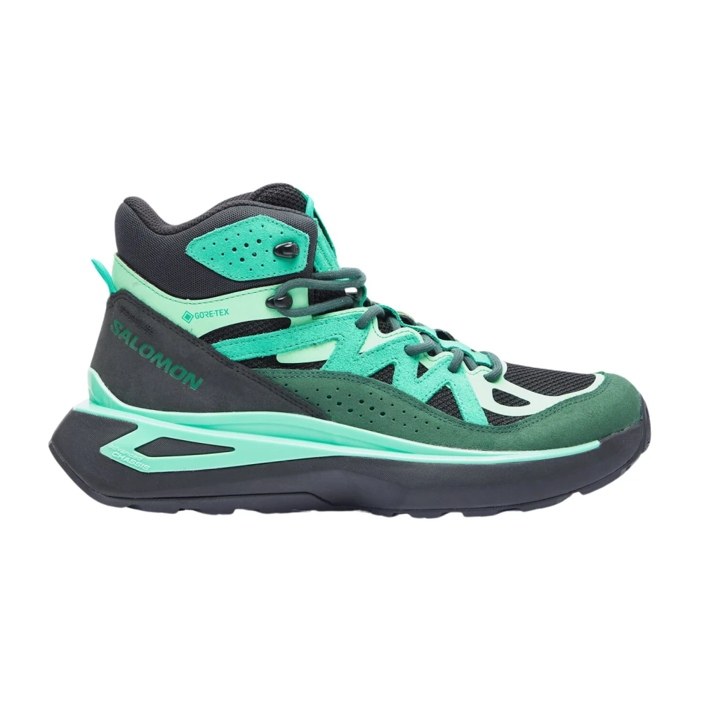 Salomon Odyssey Elmt Mid Gore-Tex Sneakers Green, Herr