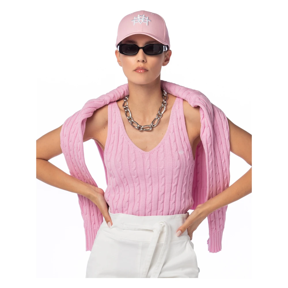 MVP wardrobe Knit TOP Pink Dames