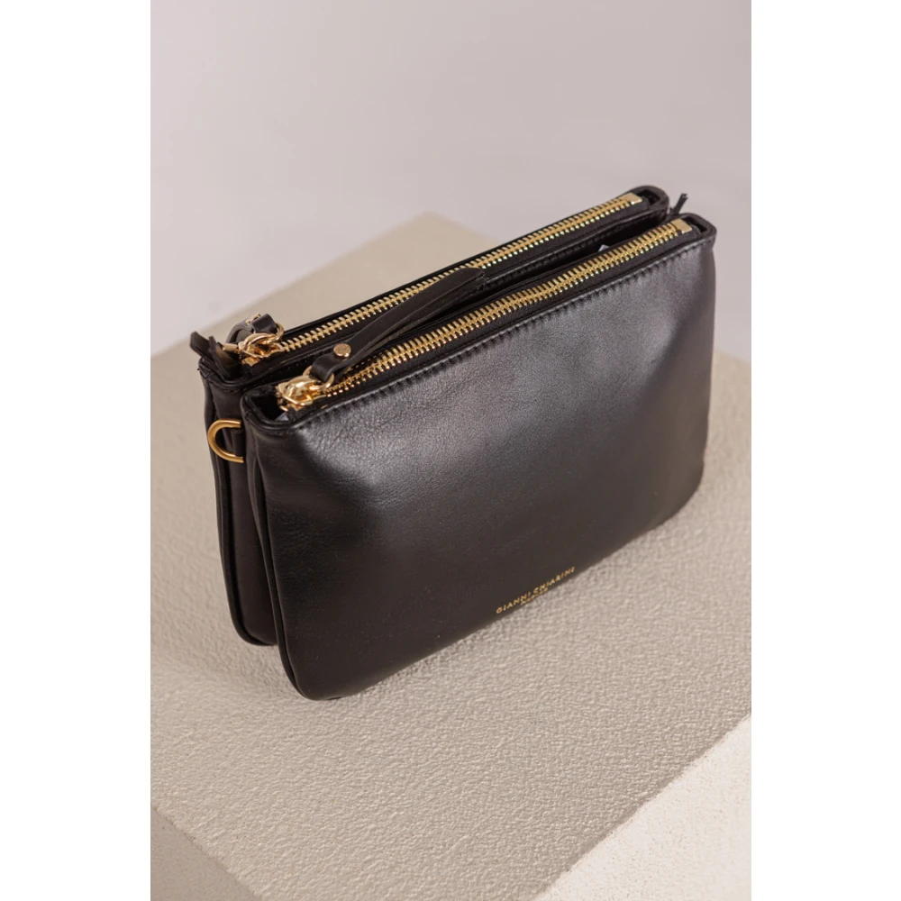 Gianni Chiarini Zwarte Crossbody Tas Frida Black Dames