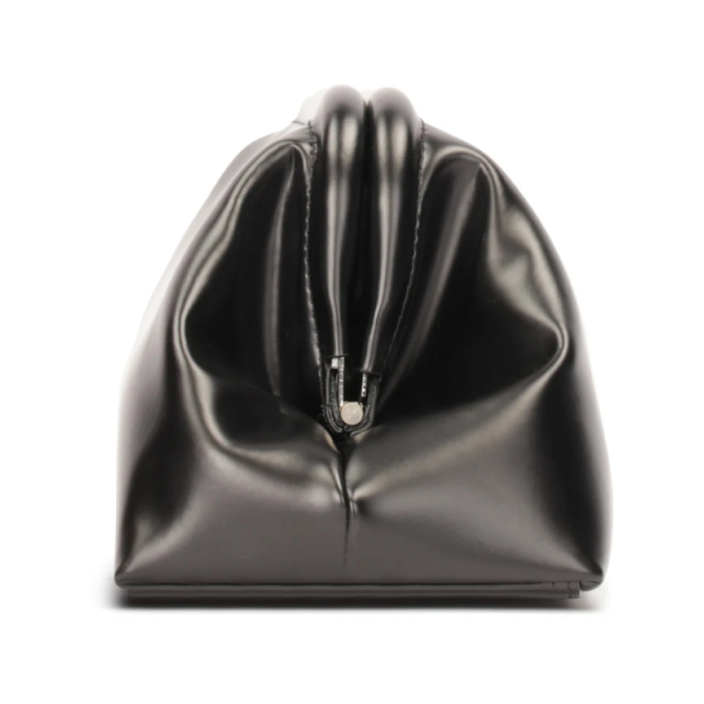 Kazar Studio Zwarte clutch tas met een fijne vorm Black Dames