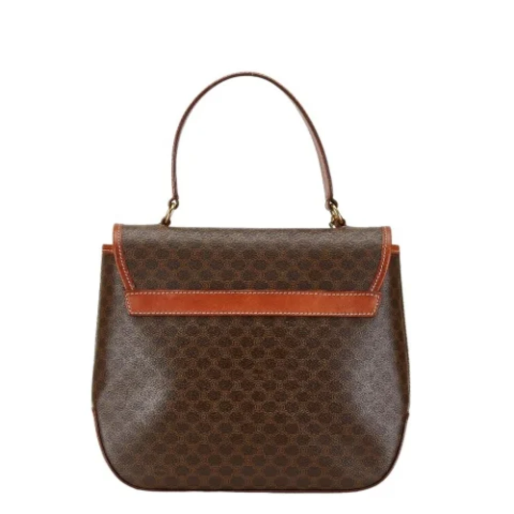 Celine Vintage Pre-owned Leather shoulder-bags Brown Dames
