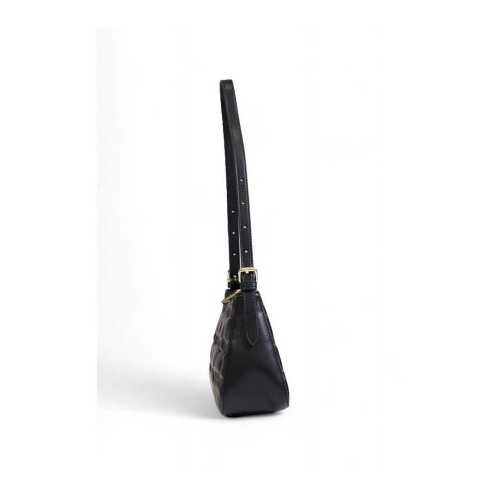 Love Moschino Stijlvolle Polyurethaan Handtas Dames Collectie Black Dames