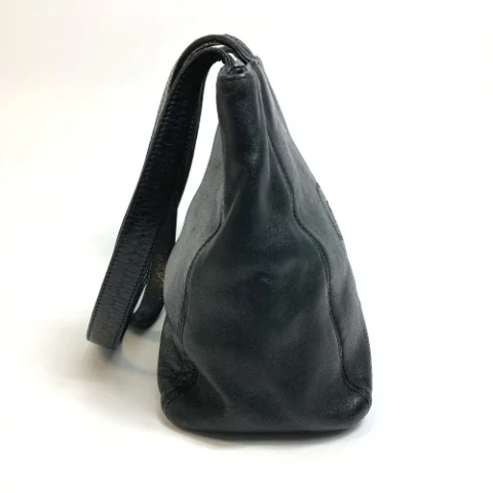 Chanel Vintage Pre-owned Leather chanel-bags Black Dames