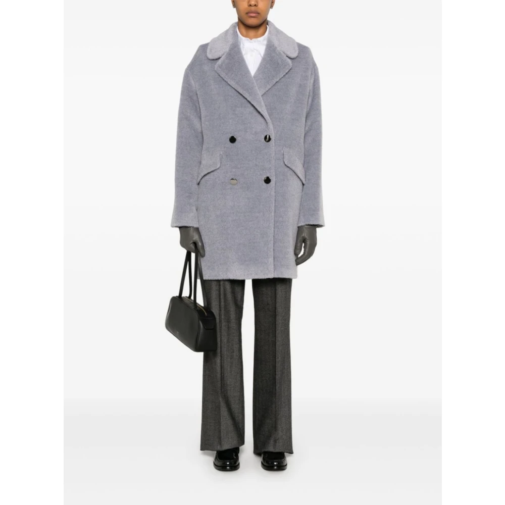 Tagliatore Dameskleding Jas & Mantel Aw24 Gray Dames