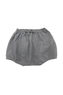 Denim Polo Shorts