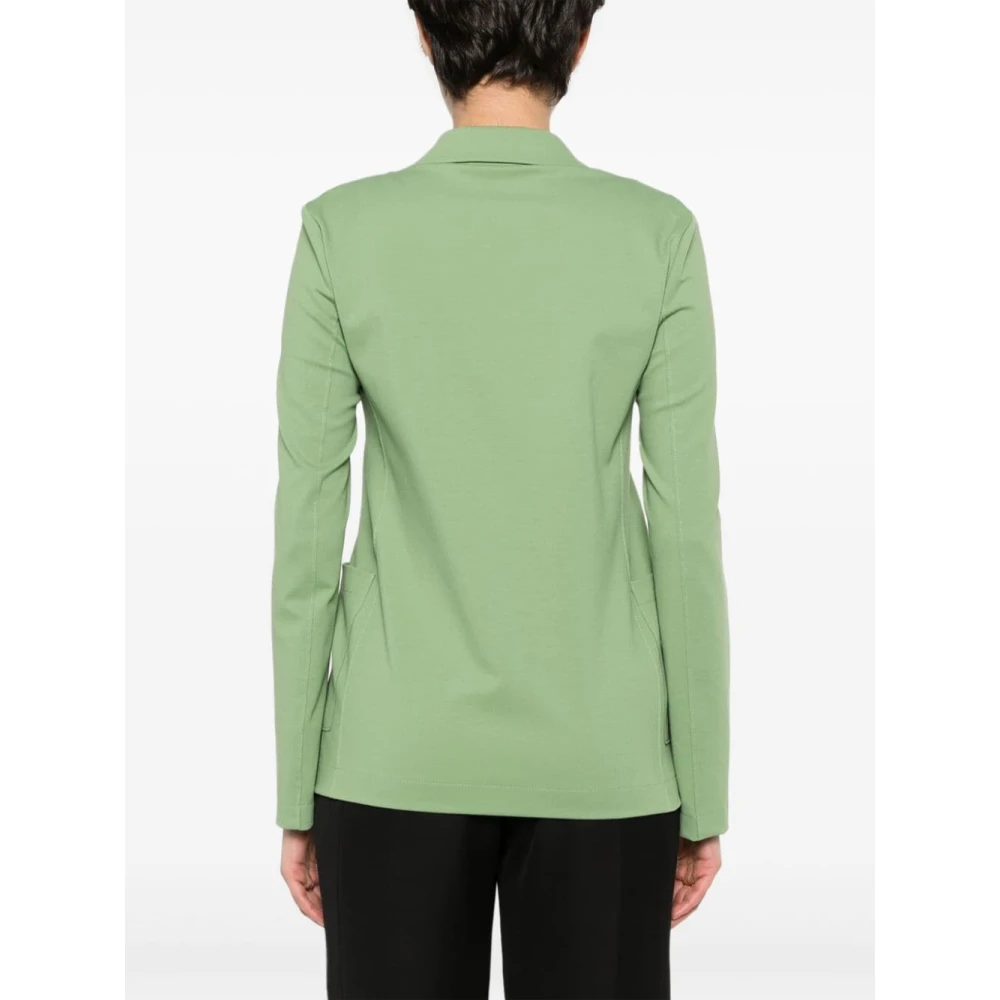 Harris Wharf London Apple Green Stretch-Jersey Blazer voor dames Green Dames