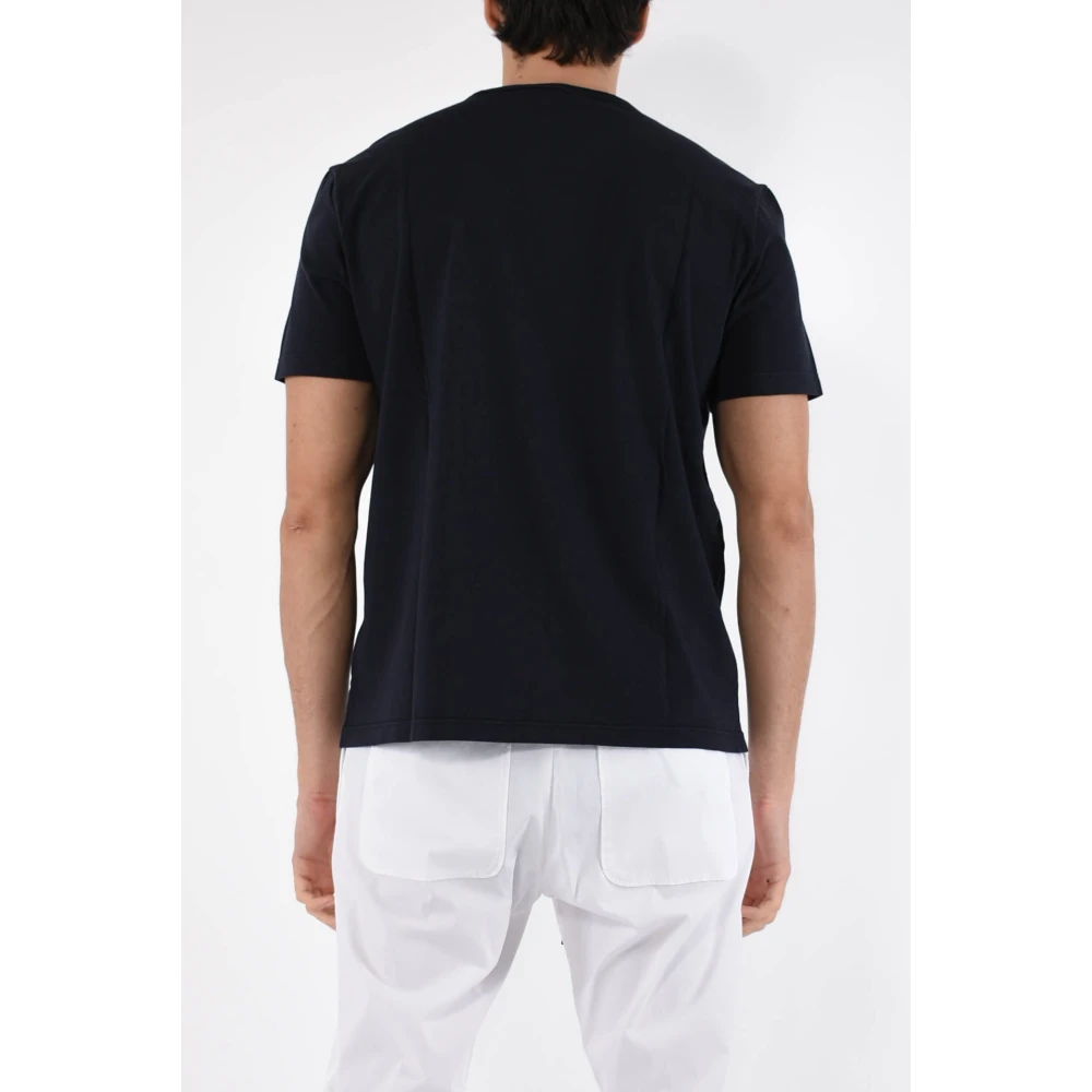 Dondup Jersey T-shirt met zak Blue Heren