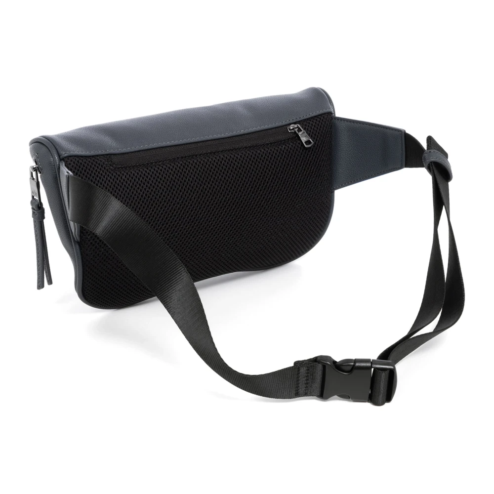 Armani Exchange Stijlvolle heuptas met verstelbare riem Gray Heren