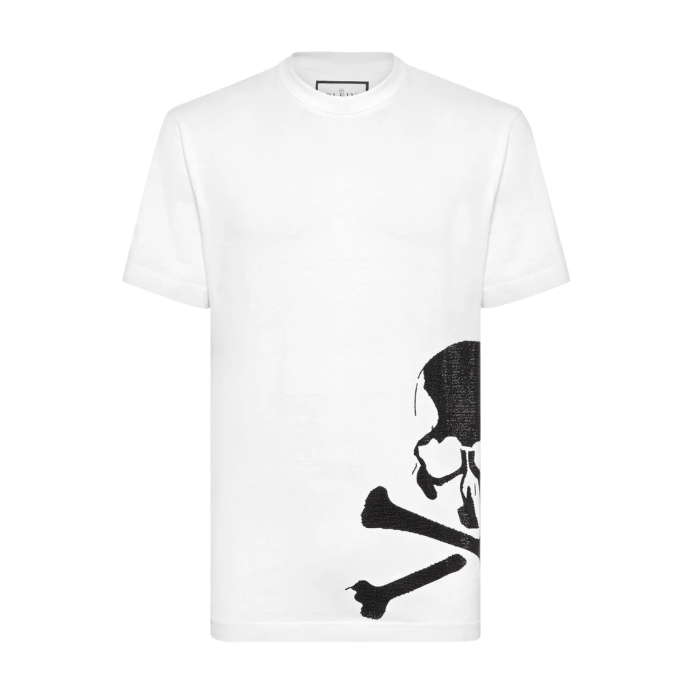 Philipp Plein Coole T-shirt met Fadcmtk7414Pjy002N01 Design White Heren