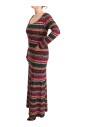 multicolor-stripe-wool-knitted-maxi-sheath-dress