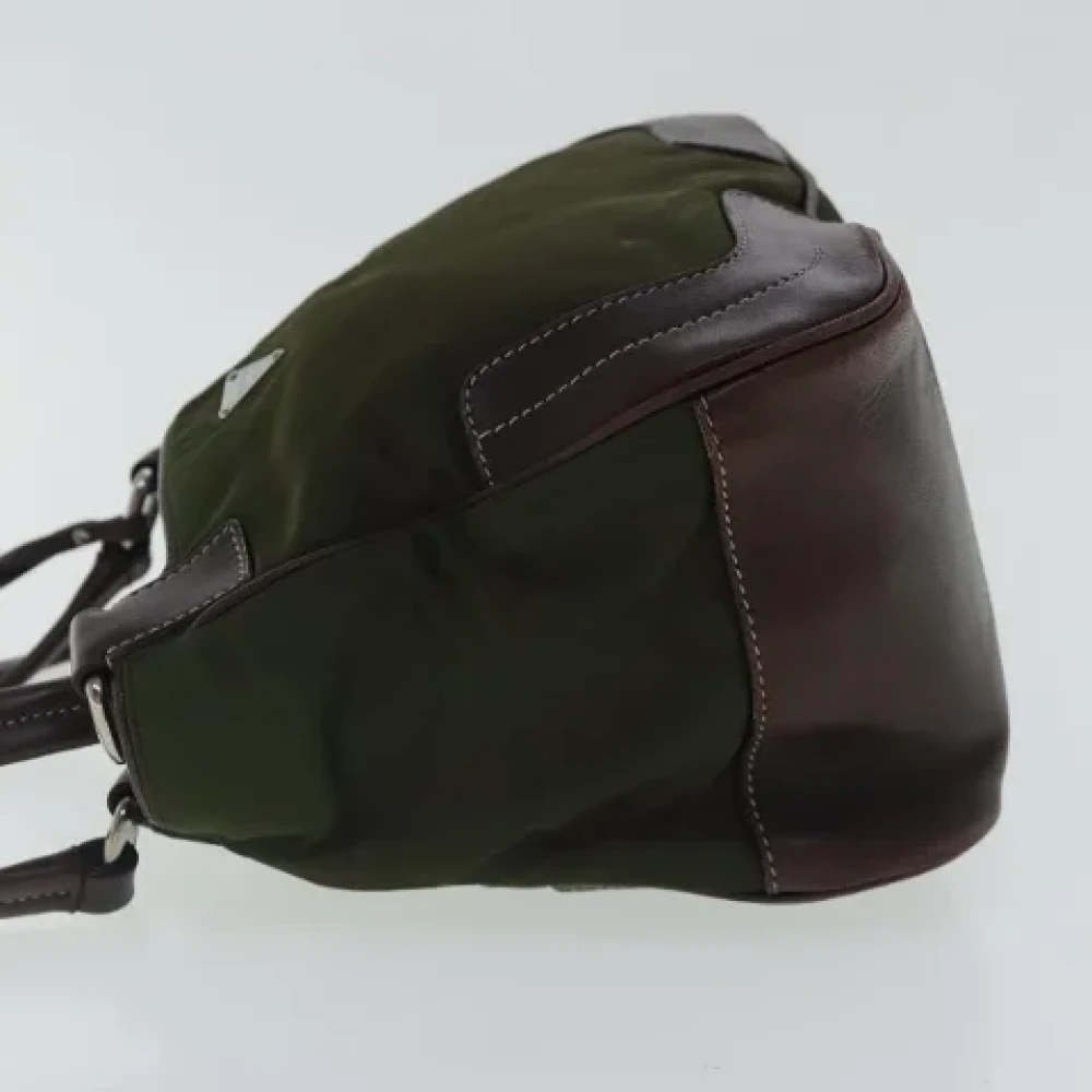 Prada Vintage Pre-owned Nylon prada-bags Brown Dames