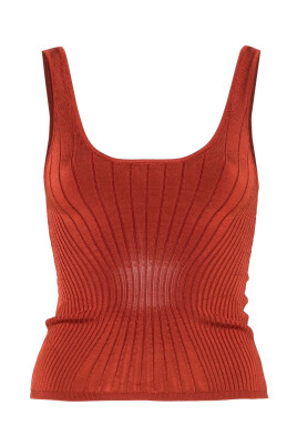 rust-ribbed-aermelos-firkantet-hals-top