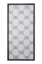 echarpe-a-motif-geometrique-et-bordures-effilochees