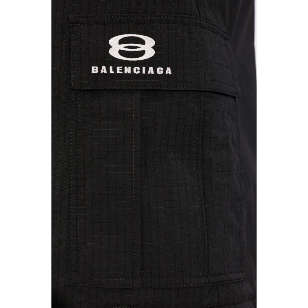 Balenciaga Cargo broek Black Heren