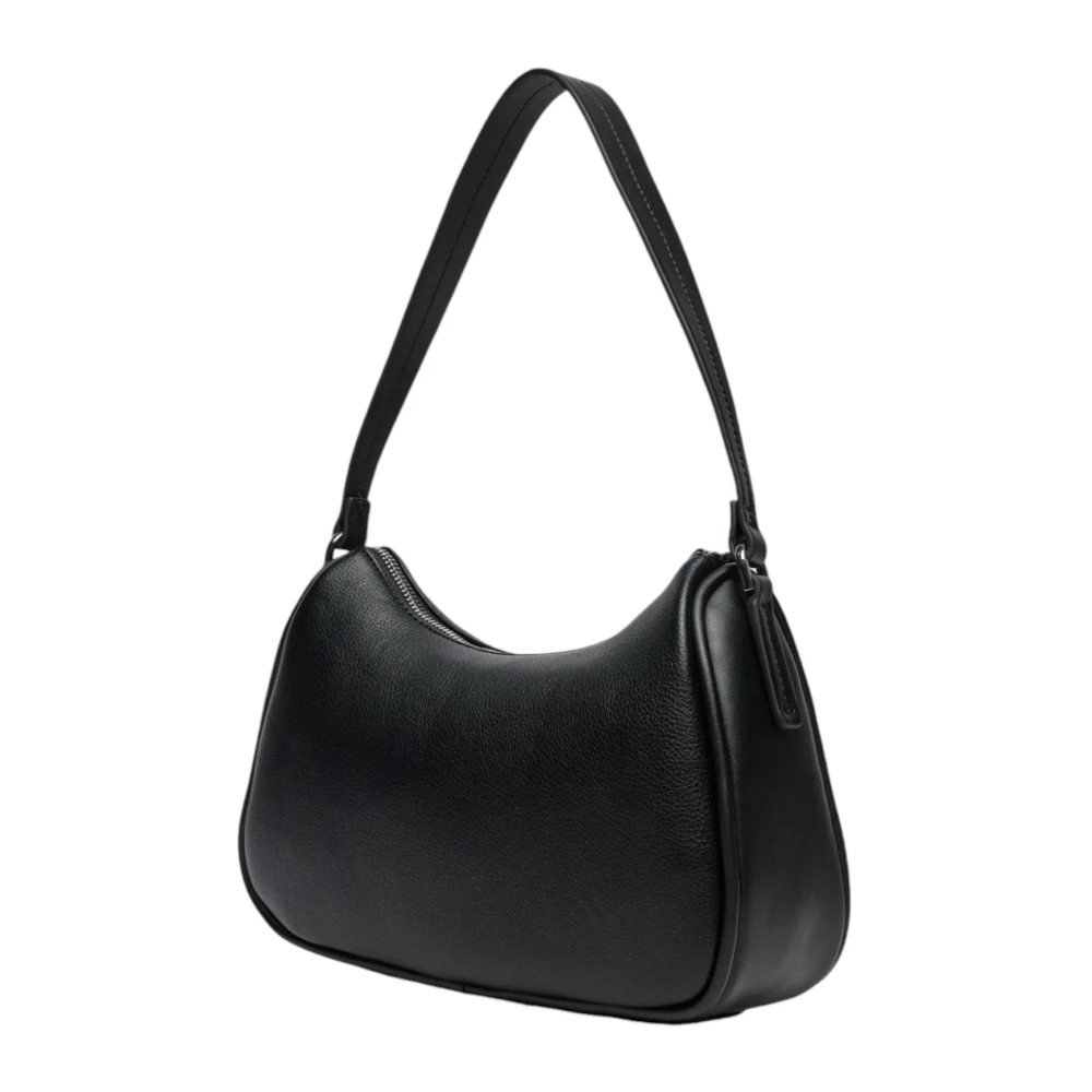 Calvin Klein Verfijnde Schoudertas Herfst Winter Collectie Black Dames