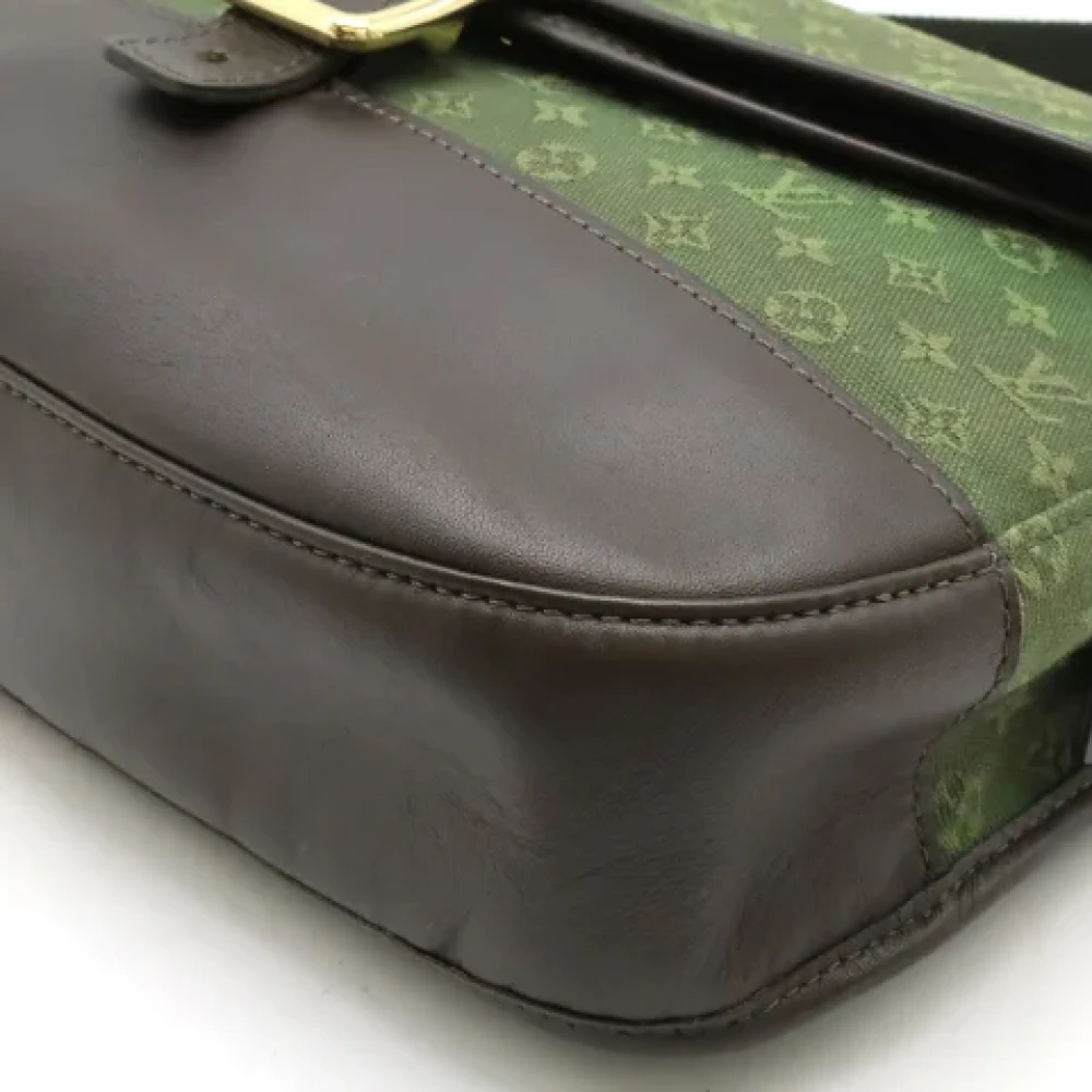 Louis Vuitton Vintage Pre-owned Canvas crossbody-bags Green Dames